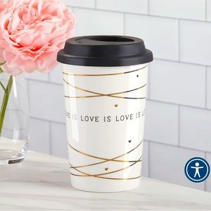 💕NWT Love Travel Mug
